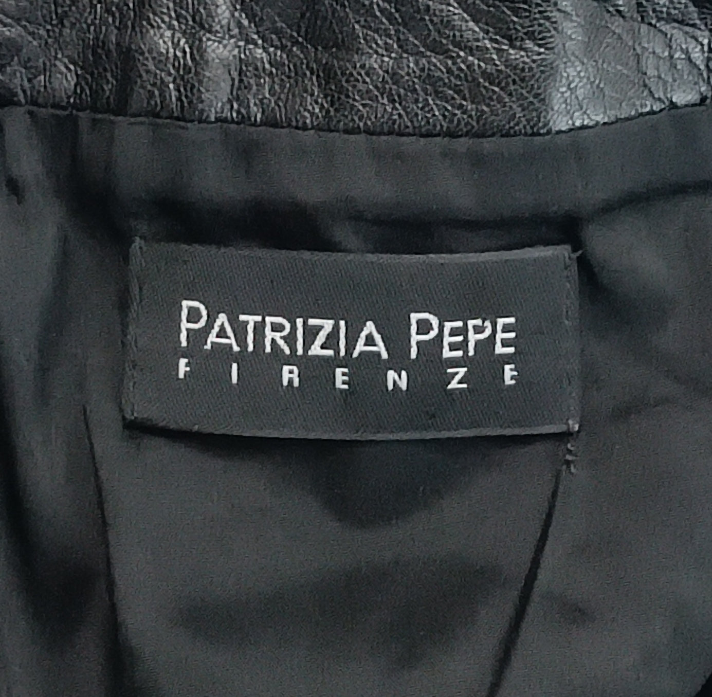 (ДАМСКО) (M) Patrizia Pepe Leather Skirt пола