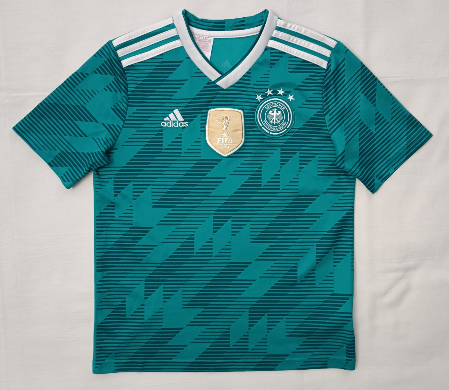 (ДЕТСКО) (Ръст 137-147см) Adidas Germany Away Jersey тениска