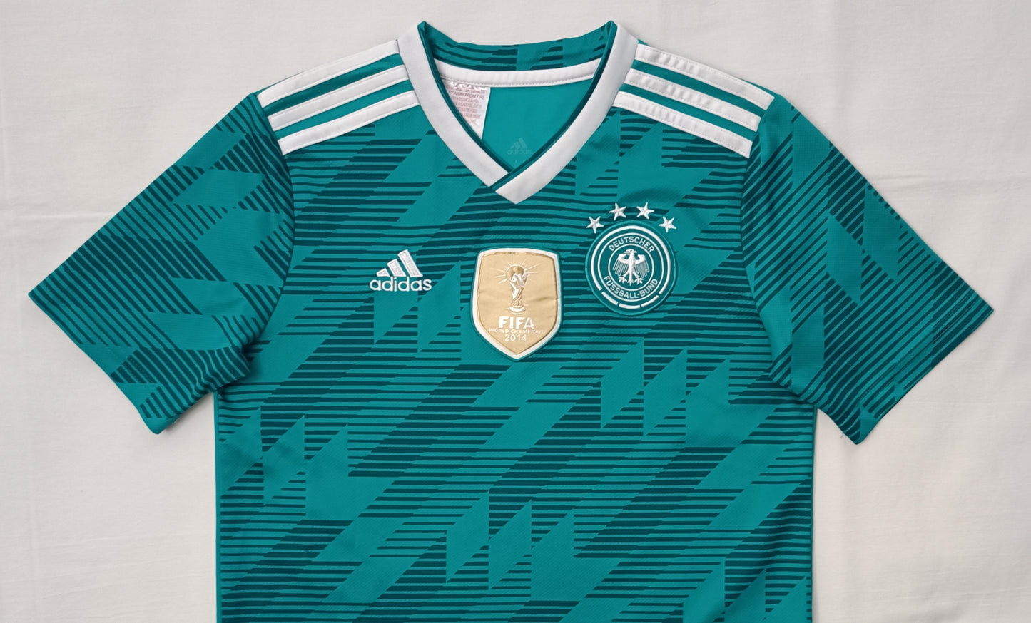 (ДЕТСКО) (Ръст 137-147см) Adidas Germany Away Jersey тениска