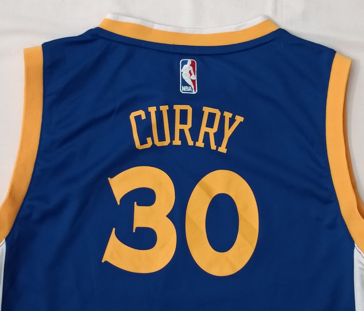 (ДЕТСКО) (Ръст 147-158см) Adidas Golden State Warriors #30 Curry Jersey потник