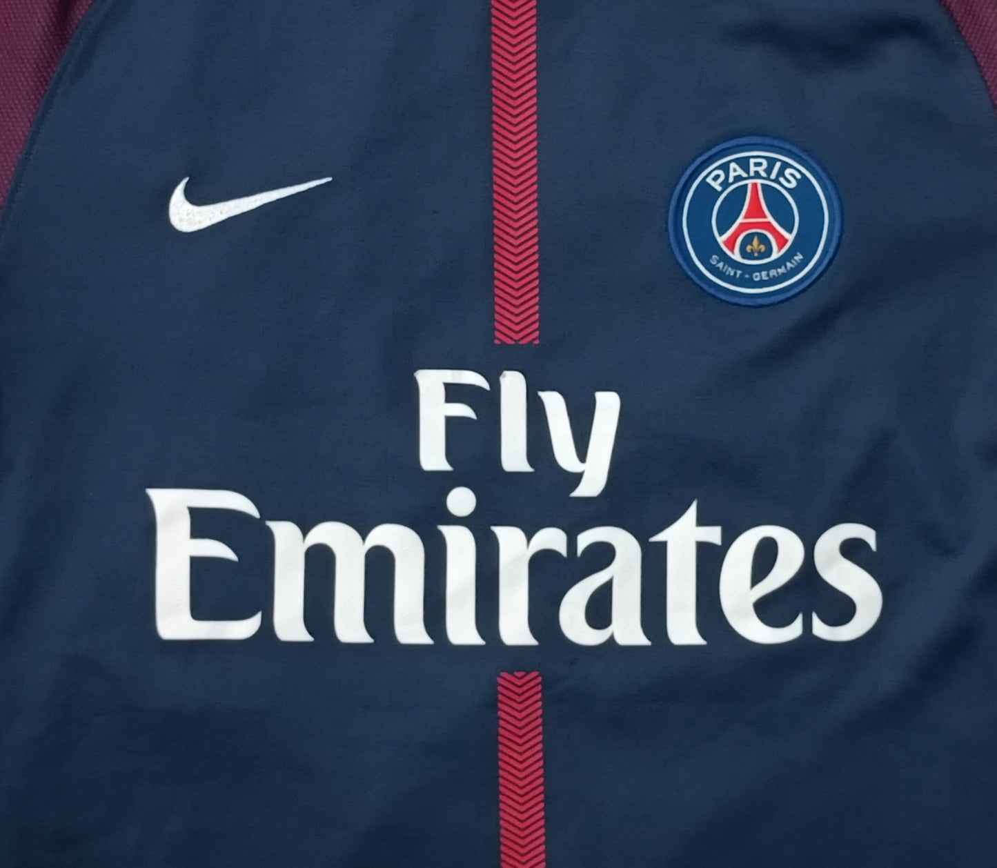 (ДЕТСКО) (Ръст 147-158см) Nike DRI-FIT PSG Paris Saint-Germain #10 Neymar Home Jersey тениска