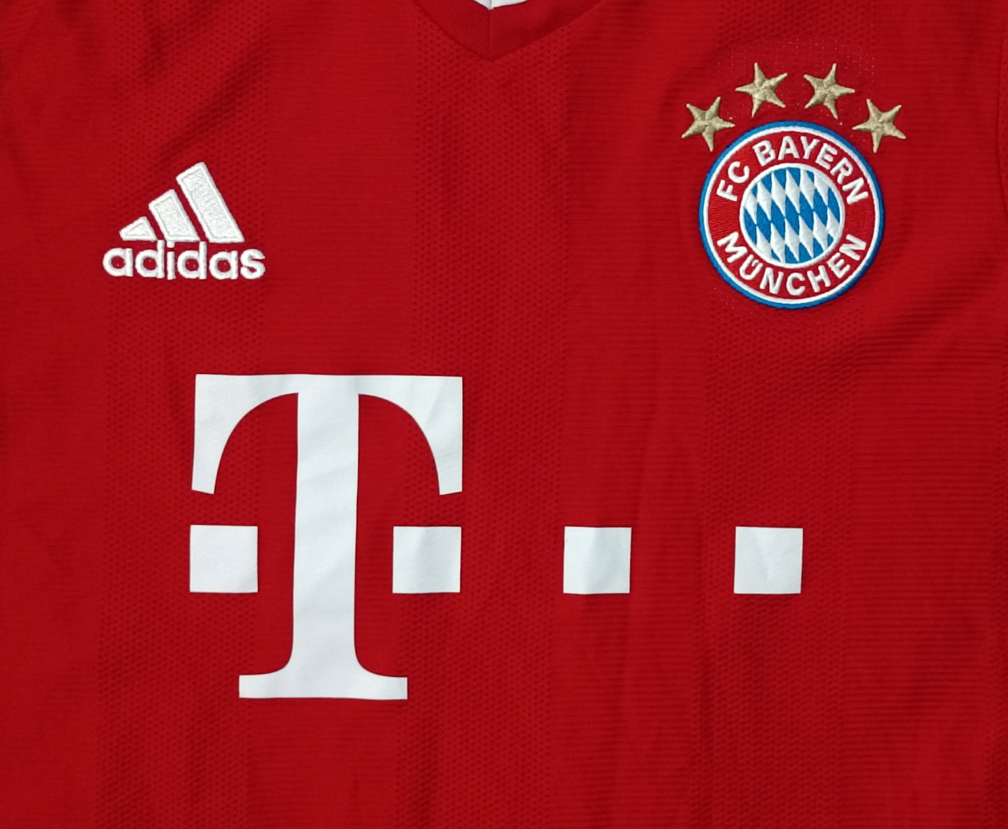 (ДЕТСКО) (Ръст 158-170см) Adidas Bayern Munchen #19 Davies Home Jersey тениска