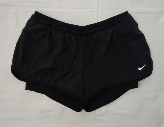 (ДАМСКО) (L) Nike DRI-FIT Full Flex 2in1 Shorts шорти с клин 2в1