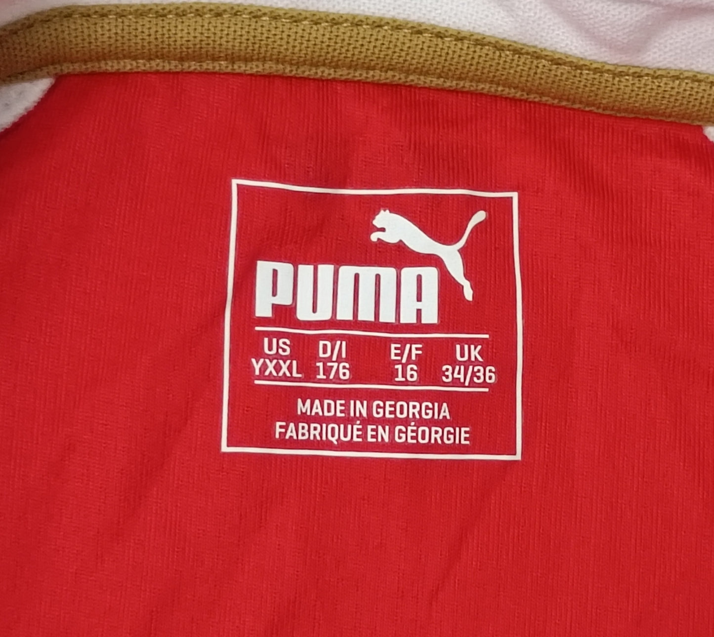 (ДЕТСКО) (Ръст 158-170см) Puma Arsenal Home Jersey тениска