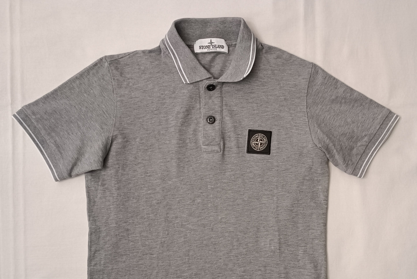 (ДЕТСКО) (Ръст 128-140см) Stone Island Polo Shirt поло тениска