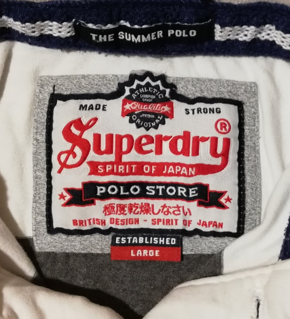 (L) Superdry Polo Shirt поло тениска