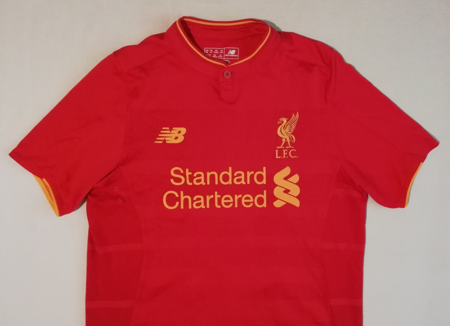 (ДЕТСКО) (Ръст 147-158см) New Balance Liverpool FC Jersey #10 Coutinho тениска