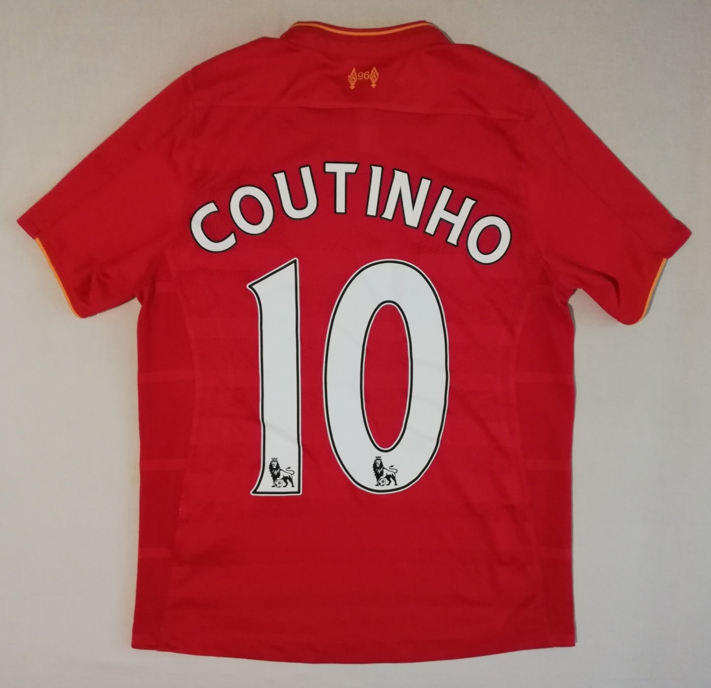 (ДЕТСКО) (Ръст 147-158см) New Balance Liverpool FC Jersey #10 Coutinho тениска