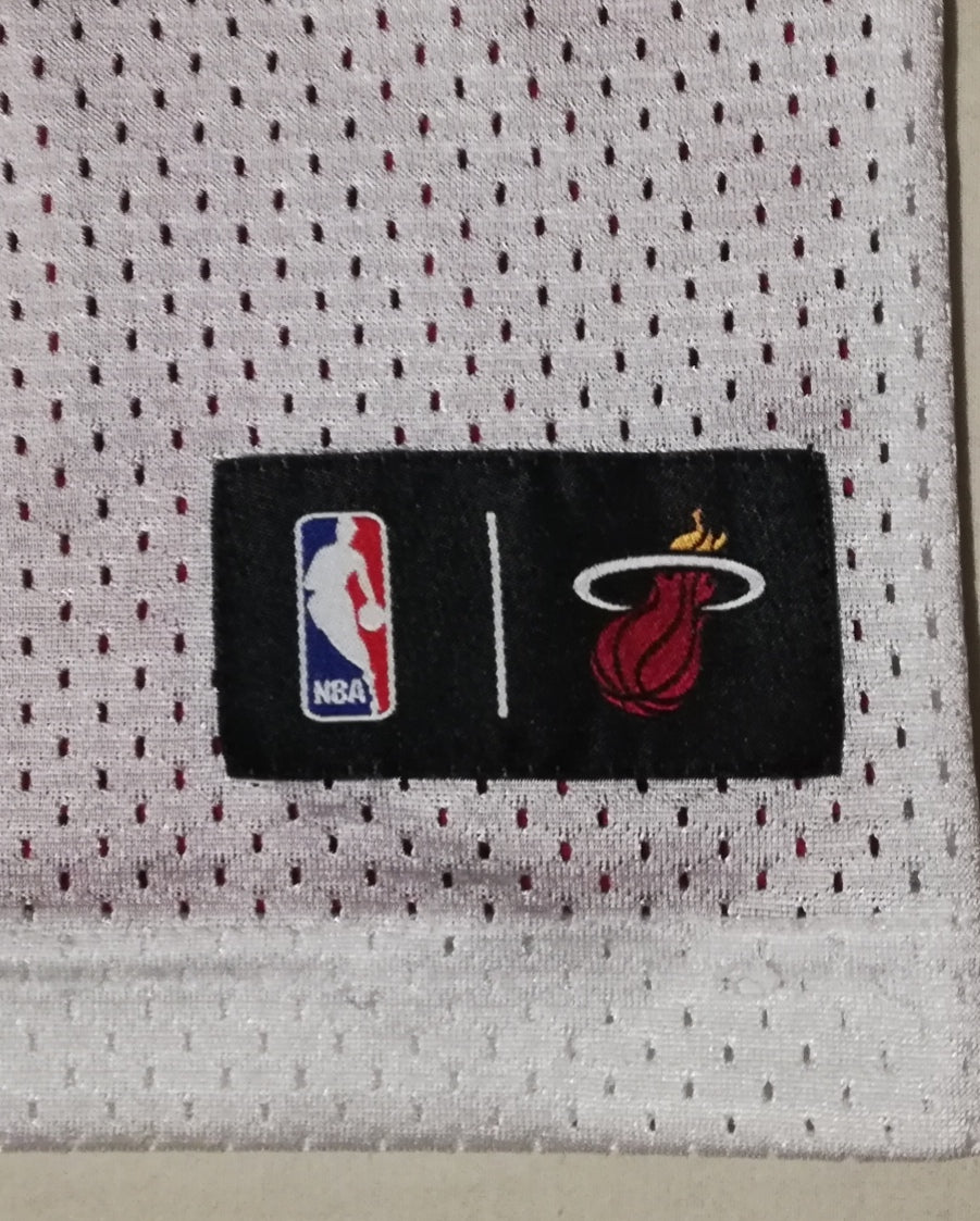 (ДЕТСКО) (Ръст 137-147см) Adidas NBA Miami Heat двулицев потник