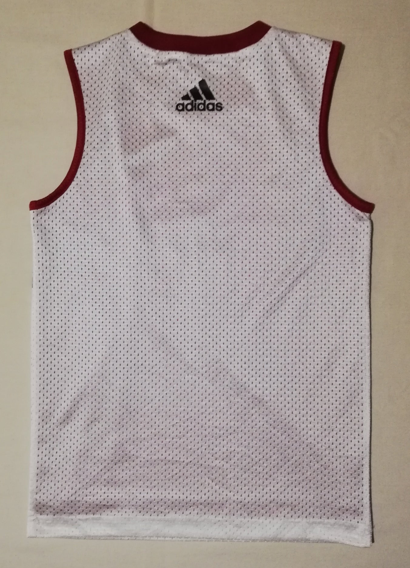 (ДЕТСКО) (Ръст 137-147см) Adidas NBA Miami Heat двулицев потник