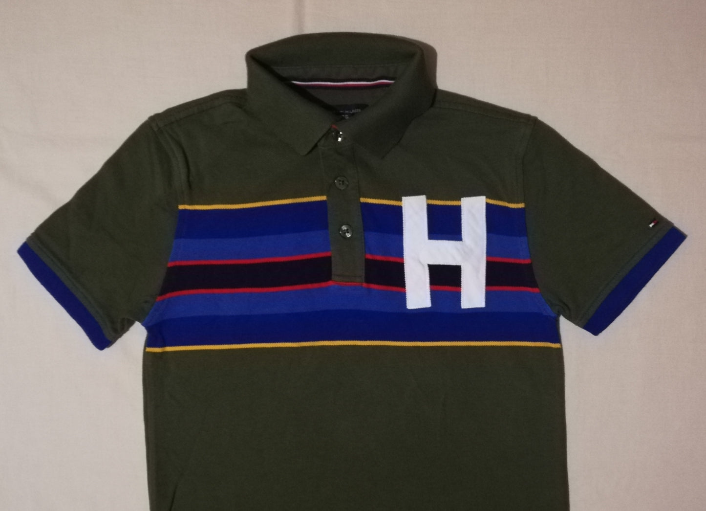 (ДЕТСКО) (Ръст 137-147см) Tommy Hilfiger Polo Shirt поло тениска