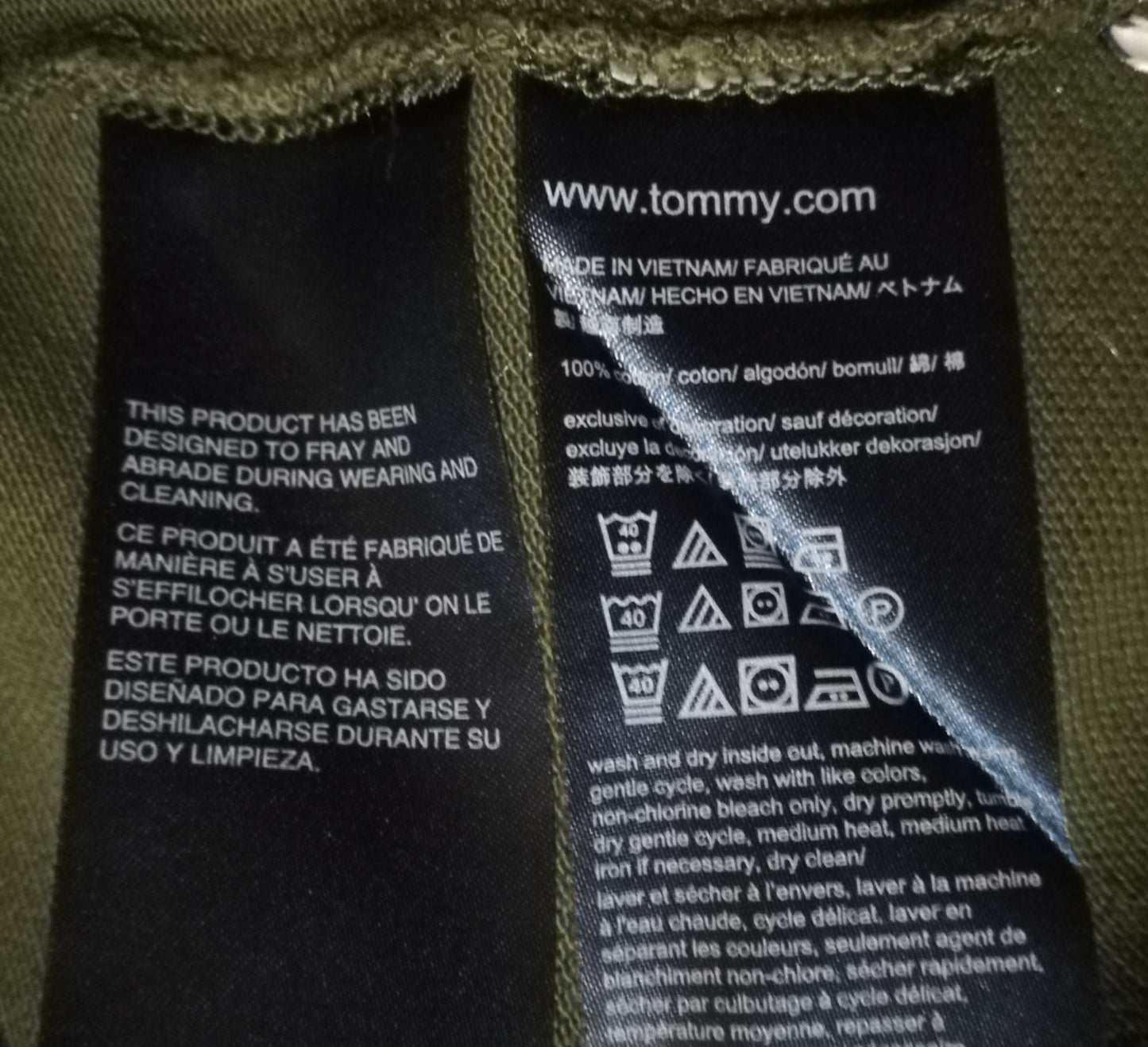 (ДЕТСКО) (Ръст 137-147см) Tommy Hilfiger Polo Shirt поло тениска