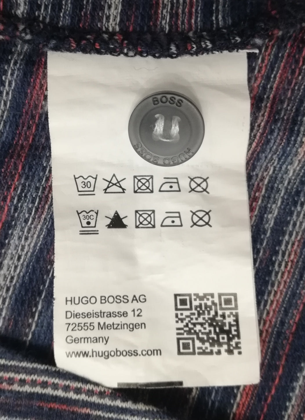 (S) Hugo Boss поло тениска