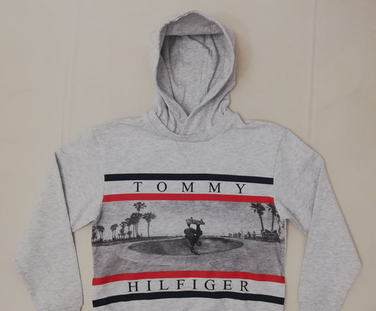 (ДЕТСКО) (Ръст 137-147см) Tommy Hilfiger Hoodie горнище