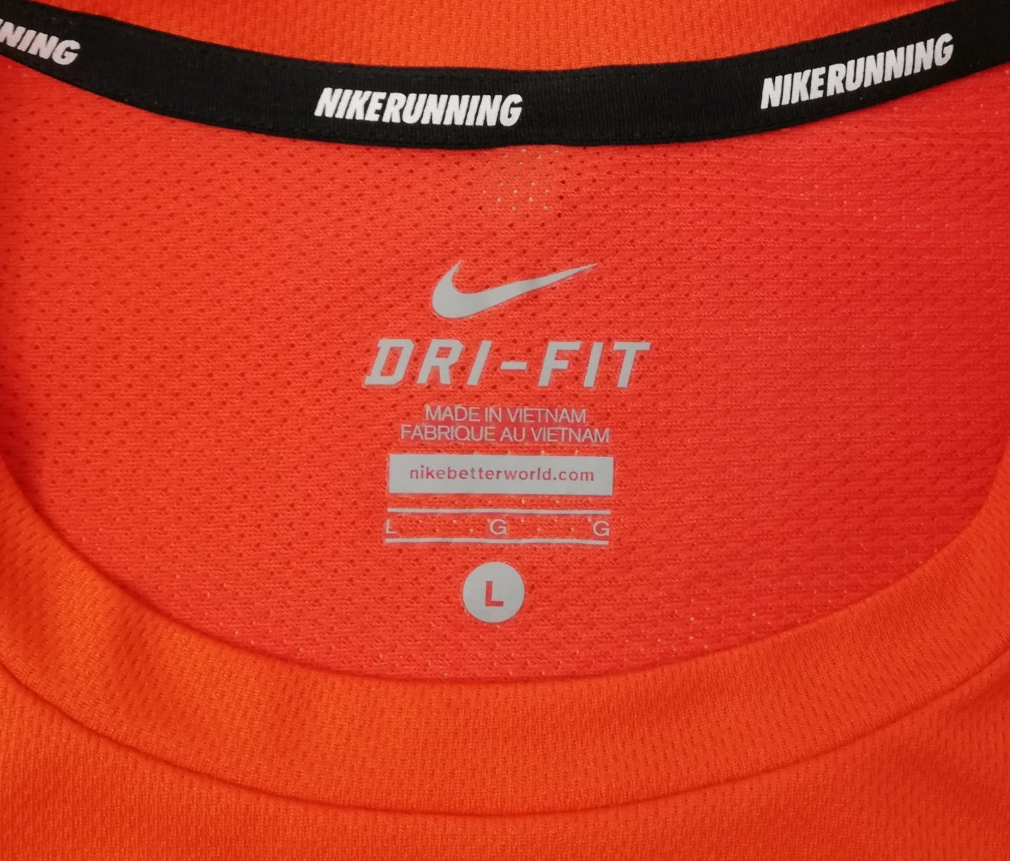 (L) Nike DRI-FIT блуза