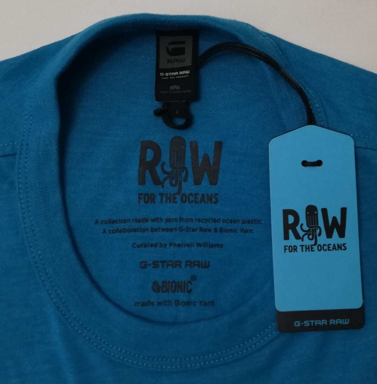 (S) G-STAR RAW For The Oceans тениска