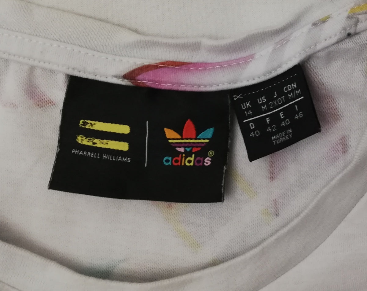 (ДАМСКО) (M) Adidas Originals Pharrel Wiliams Cropped Tee тениска