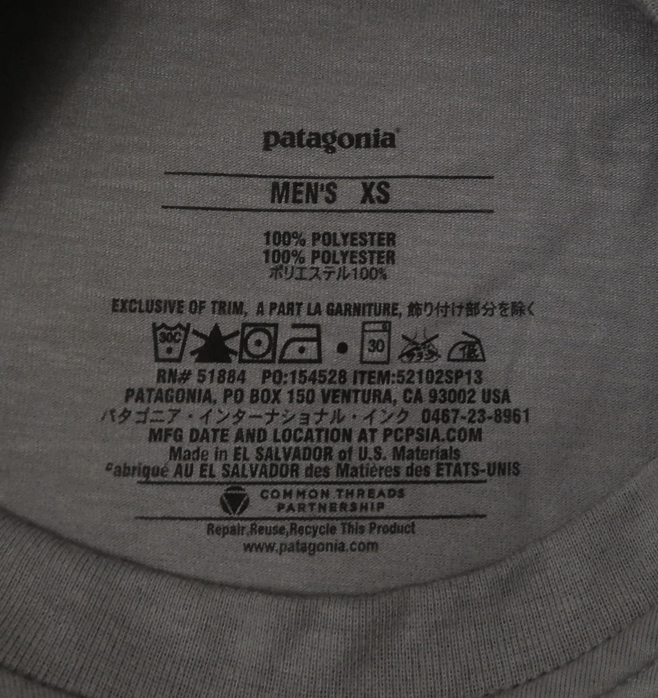 (XS) Patagonia Polarized Tee блуза