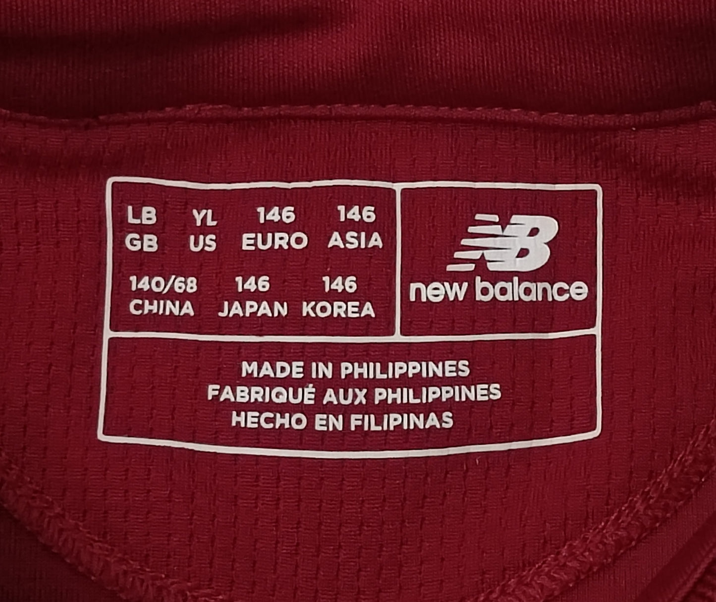 (ДЕТСКО) (Ръст 137-147см) New Balance Liverpool Jersey тениска