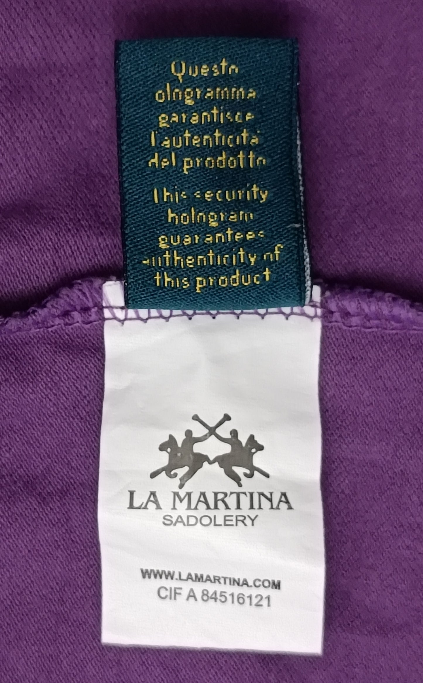 (M) La Martina Polo Shirt поло тениска