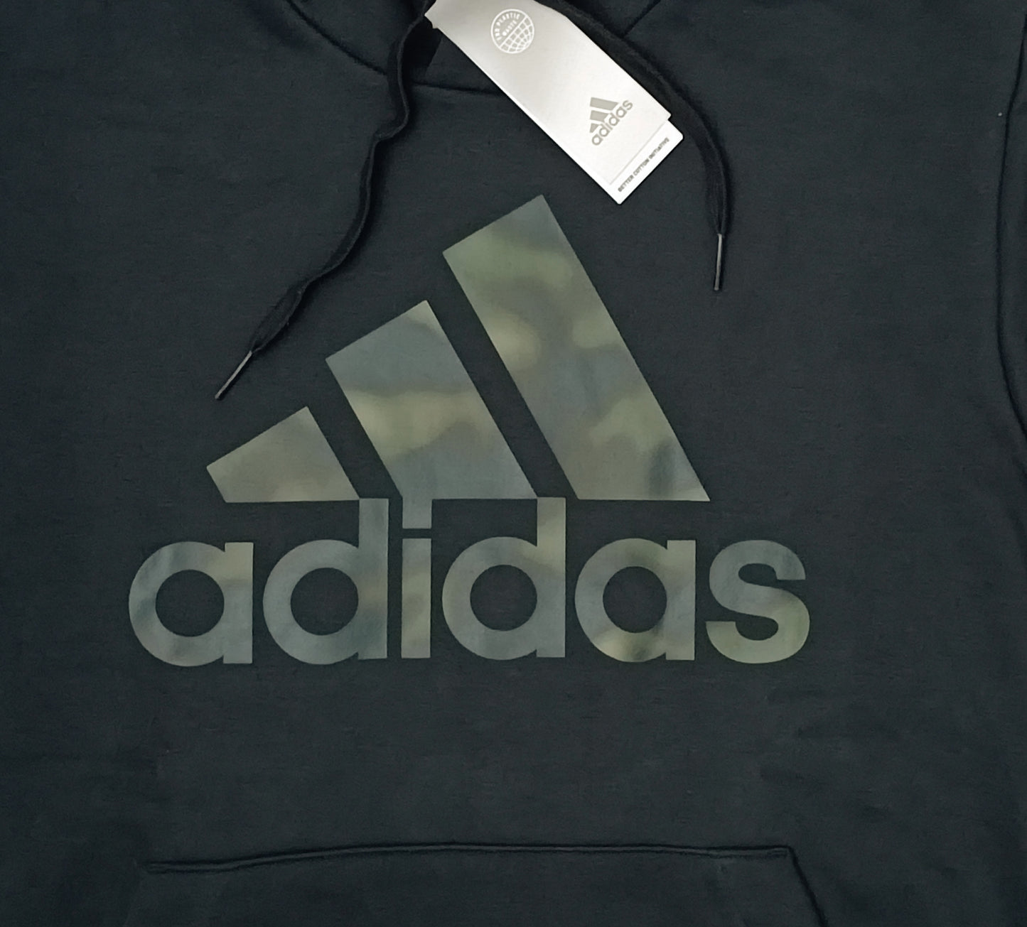 (S) Adidas Camouflage Logo Hoodie горнище