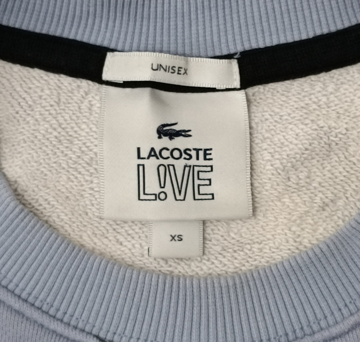 (XS) Lacoste L!VE Baseball Cap Sweatshirt горнище