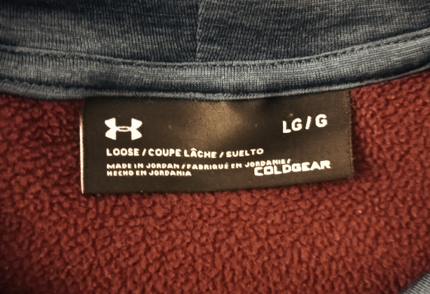 (L) Under Armour UA Hoodie горнище