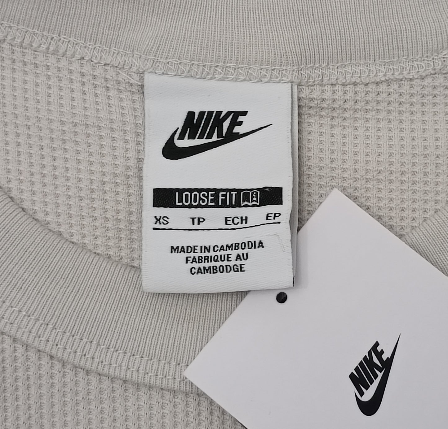 (XS) Nike DRI-FIT Sportswear Utility Light Bone горнище