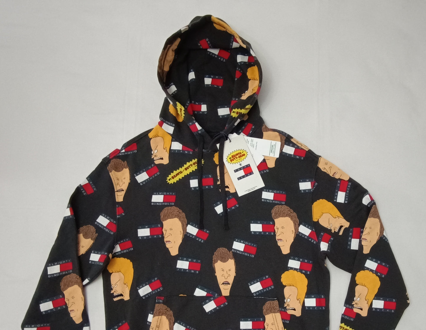 (S) Tommy Hilfiger x Beavis and ButtHead Hoodie горнище