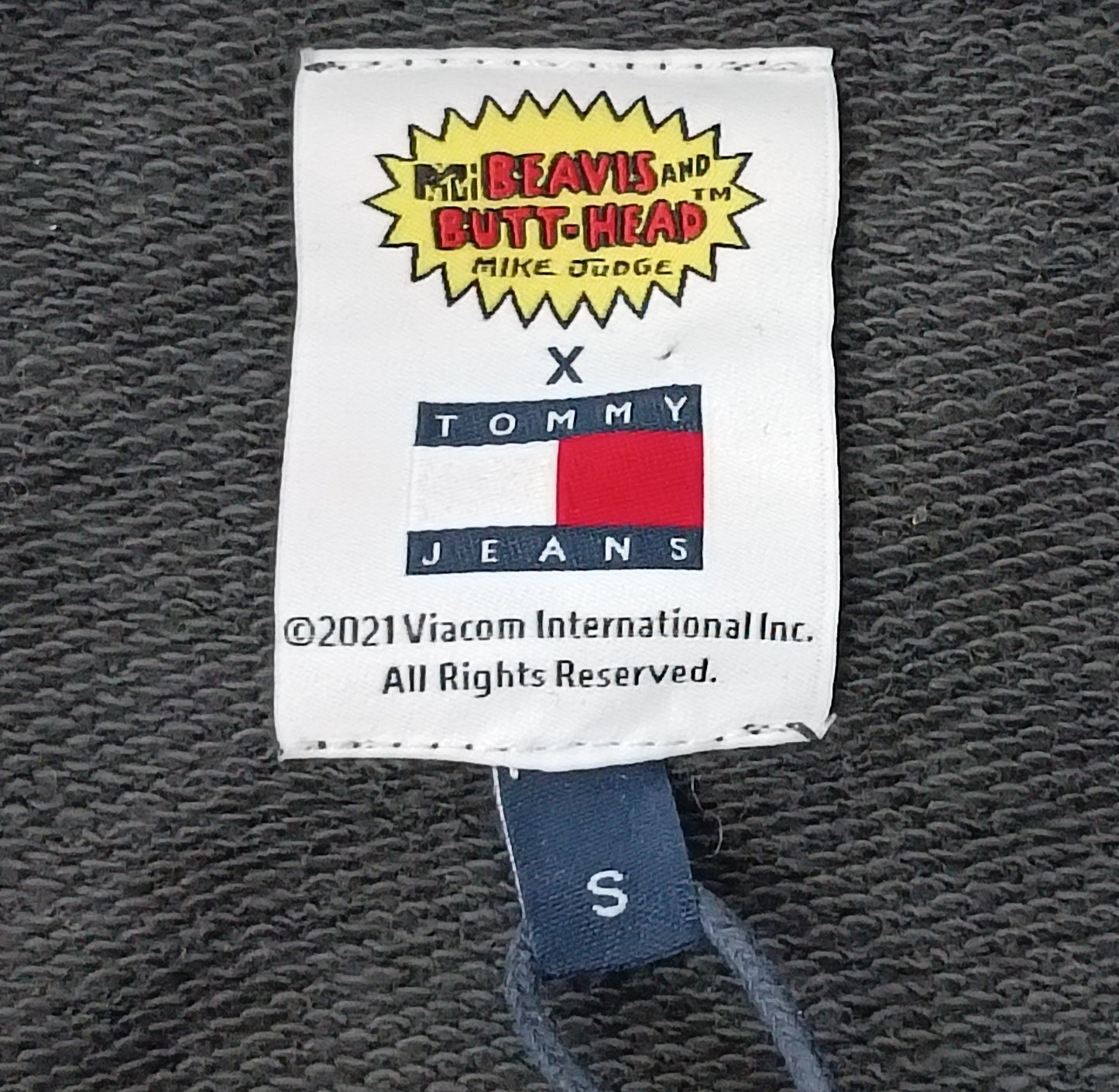 (S) Tommy Hilfiger x Beavis and ButtHead Hoodie горнище