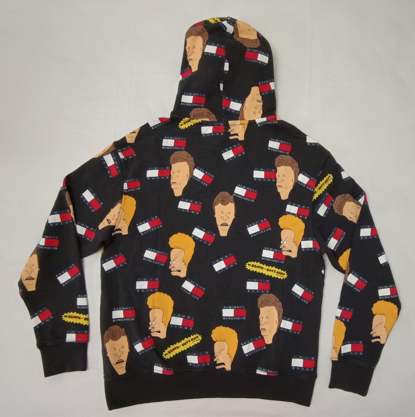 (S) Tommy Hilfiger x Beavis and ButtHead Hoodie горнище