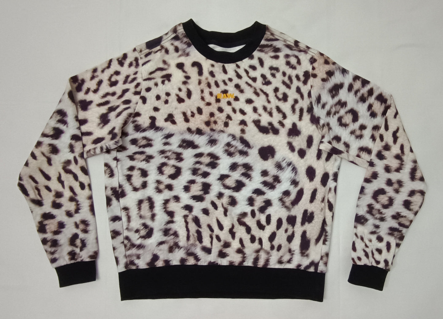 (ДАМСКО) (S) G-Star Raw Leopard Cropped Sweatshirt горнище