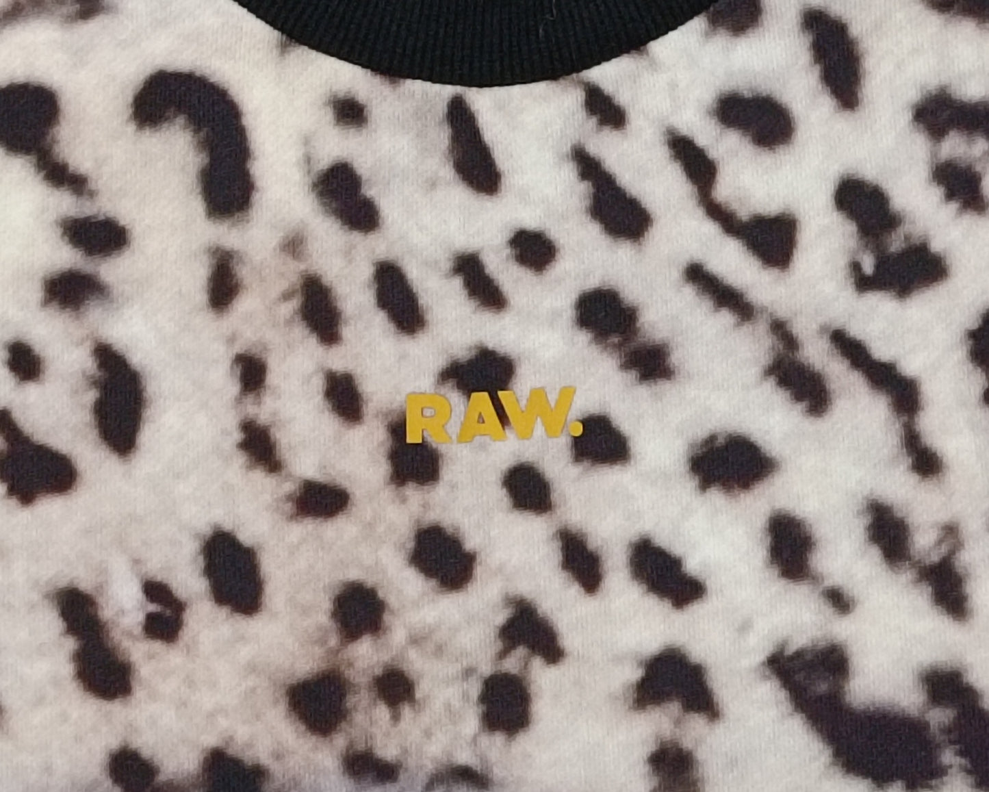 (ДАМСКО) (S) G-Star Raw Leopard Cropped Sweatshirt горнище