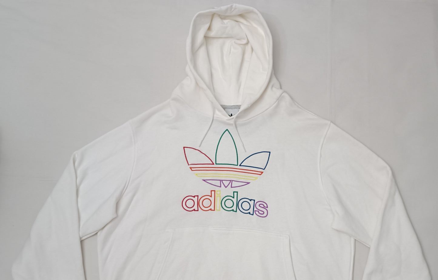 (2XL) Adidas Originals Pride Trefoil Hoodie горнище