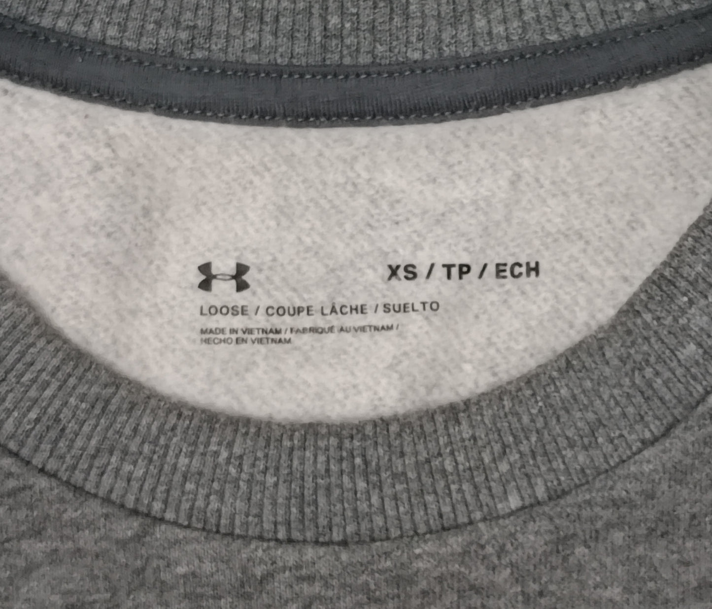 (XS) Under Armour UA Rival Fleece Sweatshirt горнище