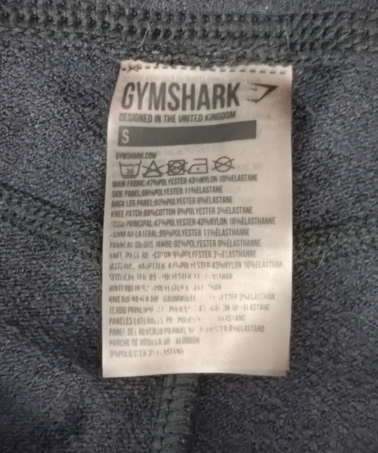 (ДАМСКО) (S) Gymshark Seamless Tights клин