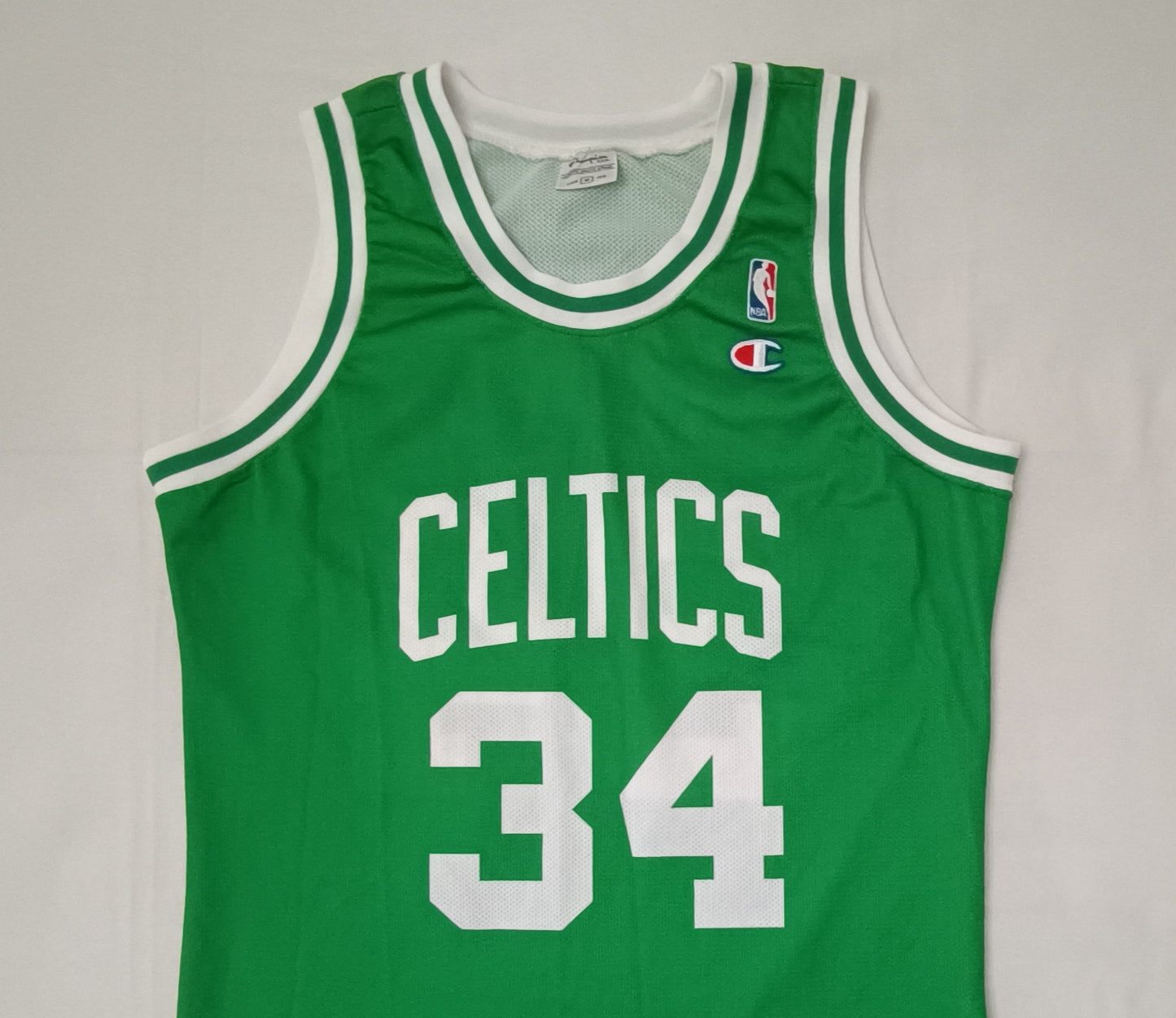 (M) Champion NBA Boston Celtics #34 Paul Pierce потник