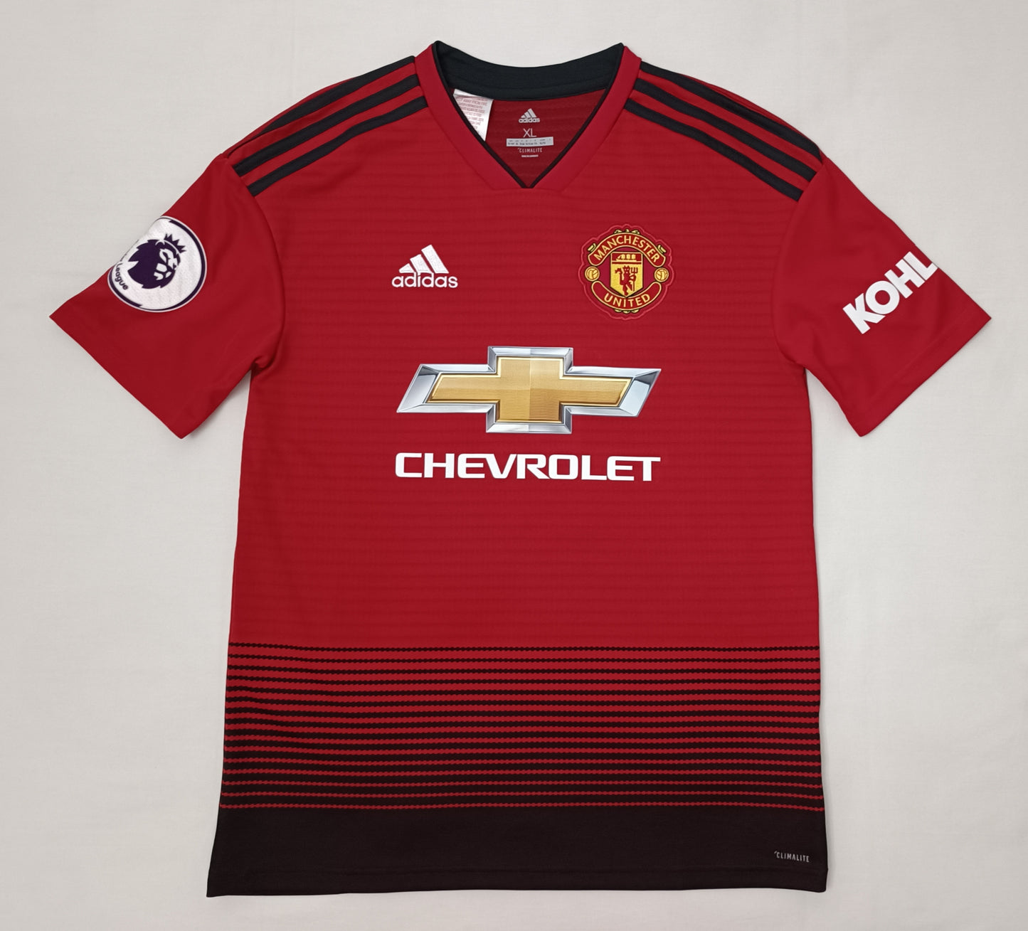 (ДЕТСКО) (Ръст 158-170см) Adidas Manchester United #9 Lukaku Home Jersey тениска