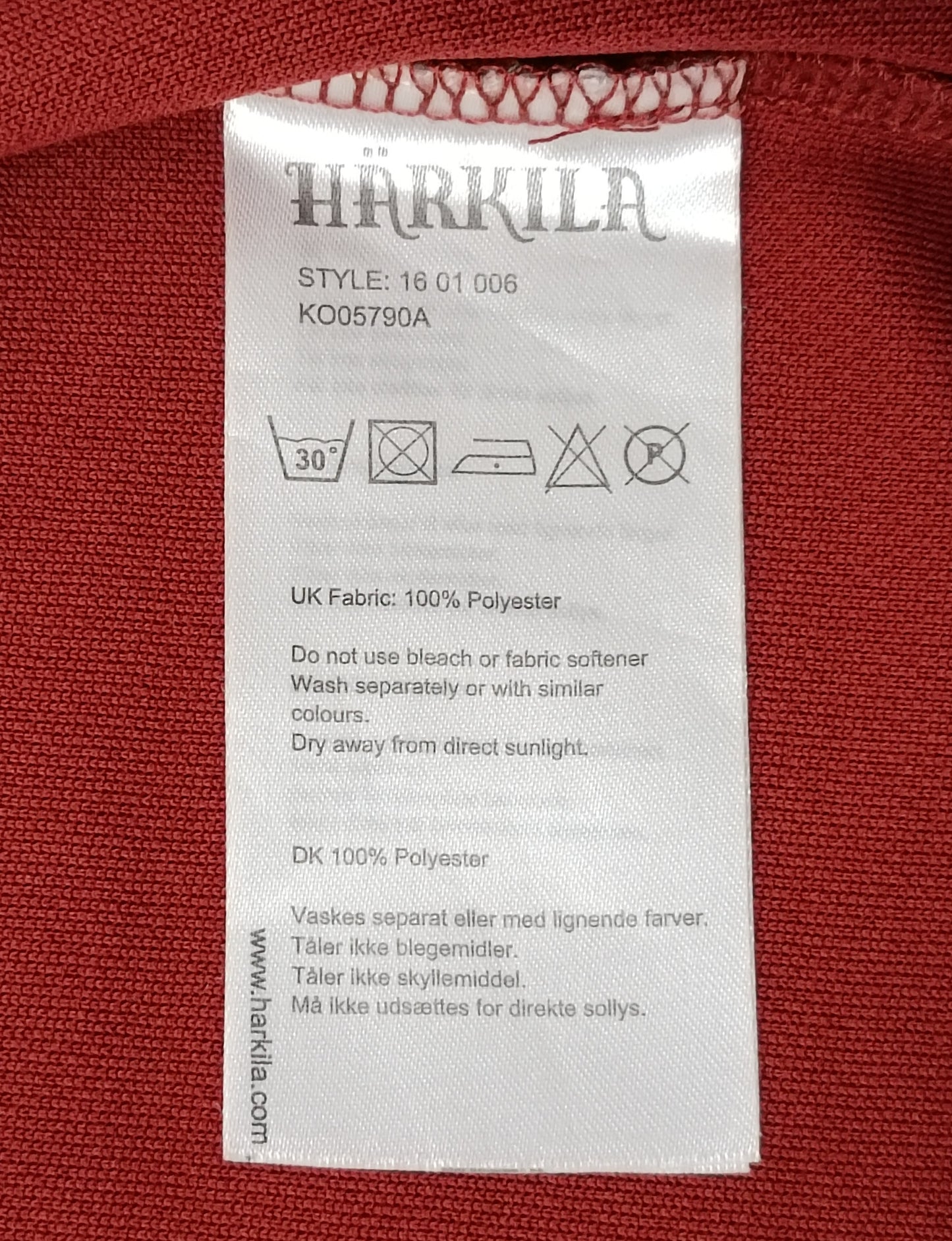 (S) Harkila Polo Shirt поло тениска