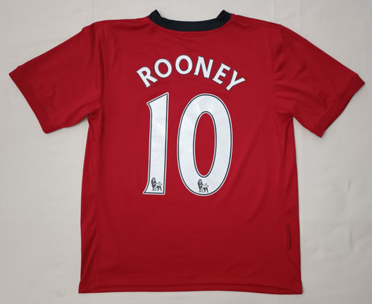 (M) Nike Manchester United #10 Rooney 2009/10 Home Jersey тениска