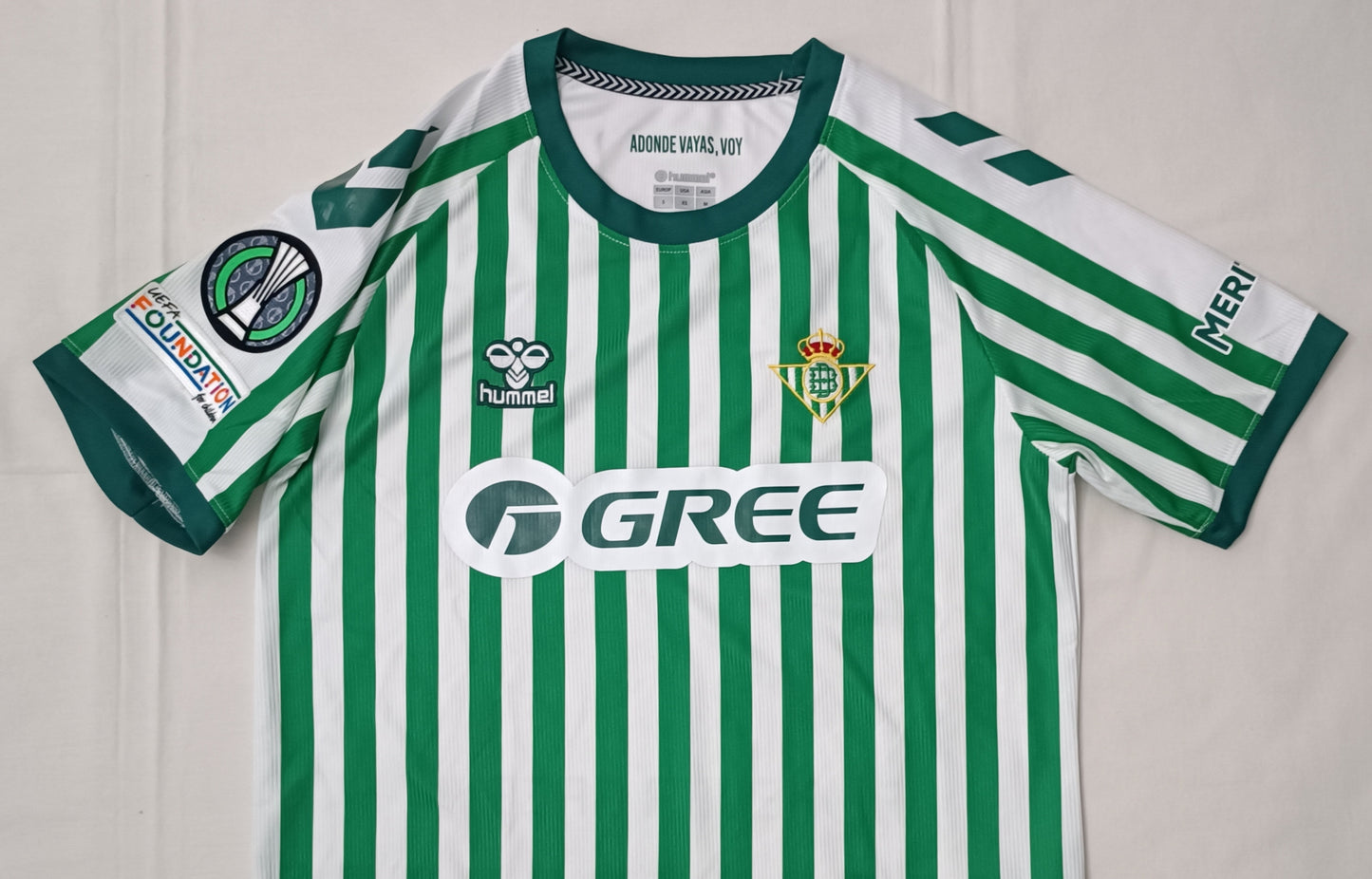 (S) Hummel Real Betis 2024/25 UEFA Conference League Home Jersey тениска
