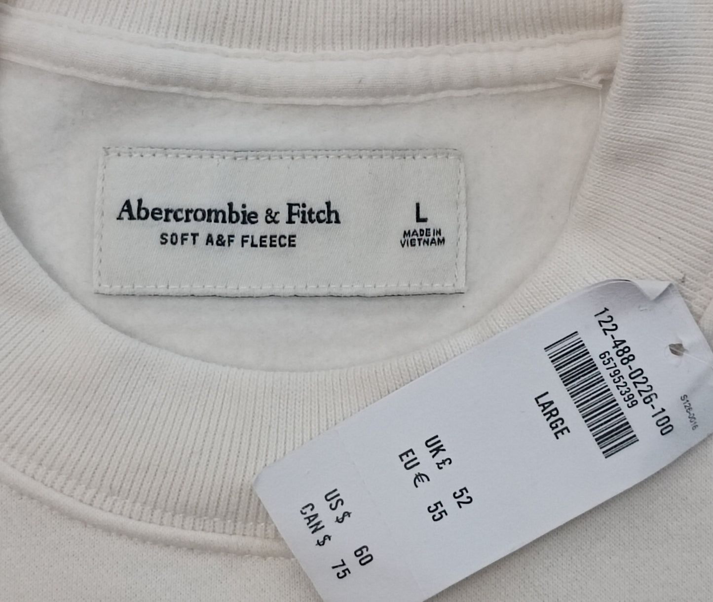 (L) Abercrombie & Fitch Sweatshirt горнище