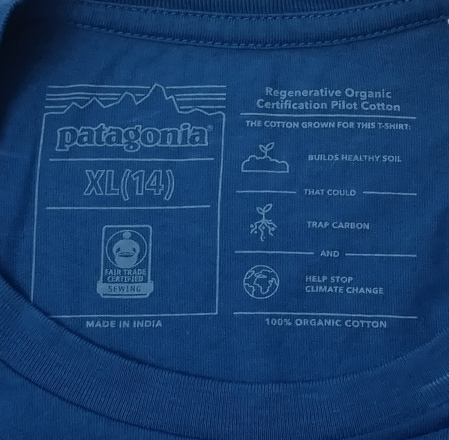 (ДЕТСКО) (Ръст 158-170см) Patagonia Shirt тениска