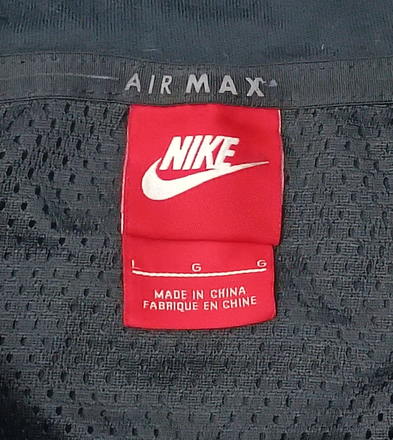 (L) Nike AIR Sportswear Short Sleeve Hoodie горнище