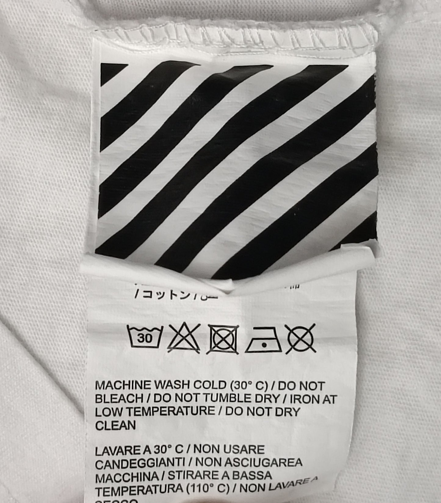 (XL) Off-White Cartoon T-Shirt тениска