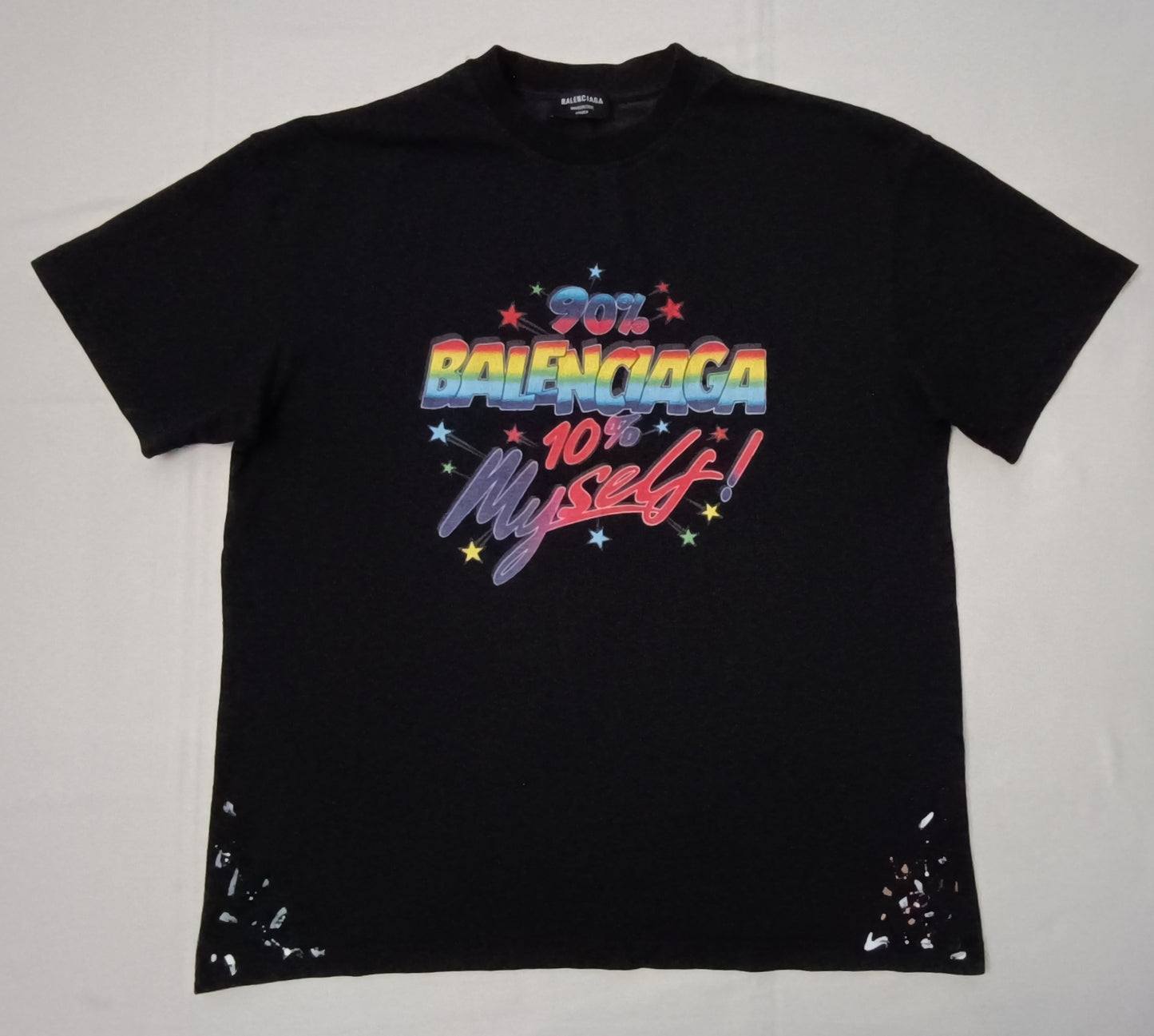 (2XL) Balenciaga 90% Balenciaga 10% My Self T-Shirt тениска
