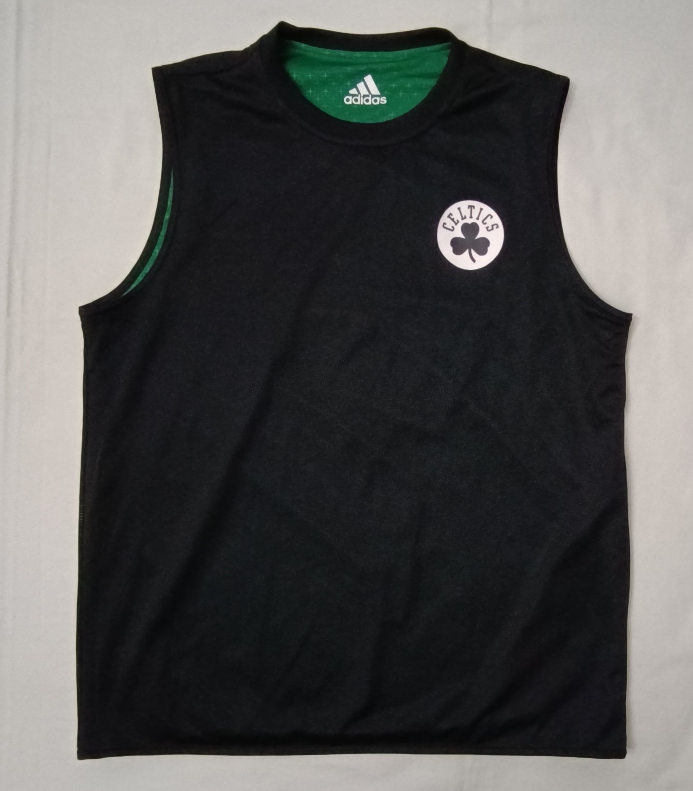 (M) Adidas NBA Boston Celtics Reversible Jersey потник с две лица