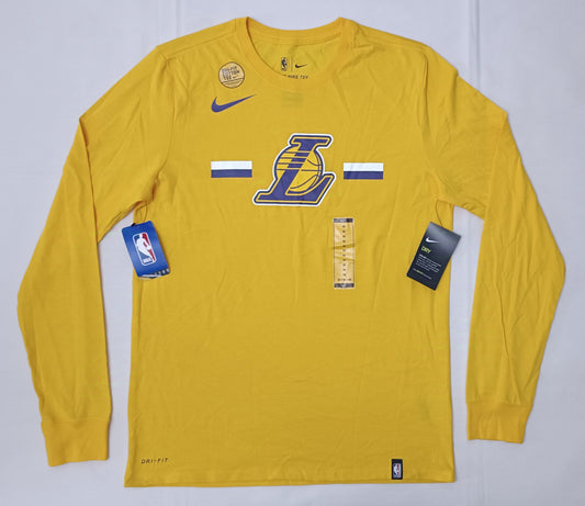 (M) Nike NBA Los Angeles Lakers Long Sleeve Top блуза