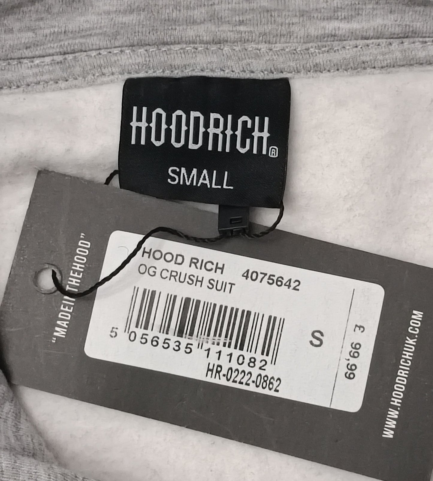 (S) Hoodrich Fleece Hoodie горнище