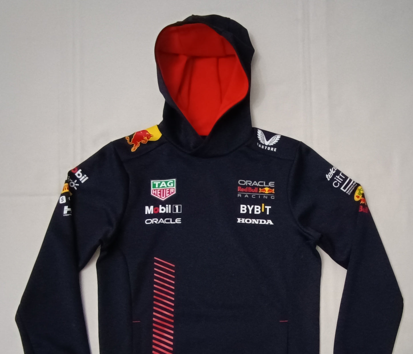 (ДЕТСКО) (Ръст 147-158см) Castore Red Bull Racing Hoodie горнище